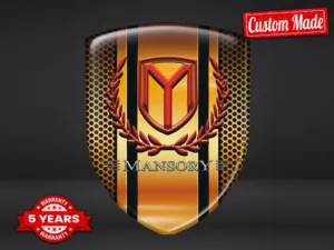 Mansory Logosticker Auto Robust Hochwertig Professionell